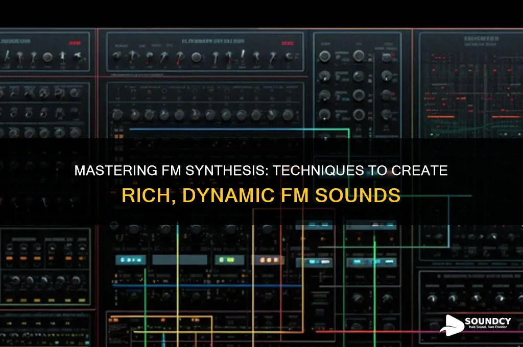 how to make fm sounds