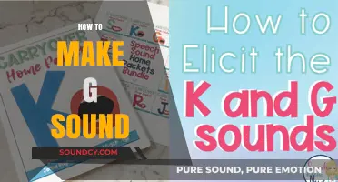 Mastering the G Sound: Techniques and Tips for Clear Articulation