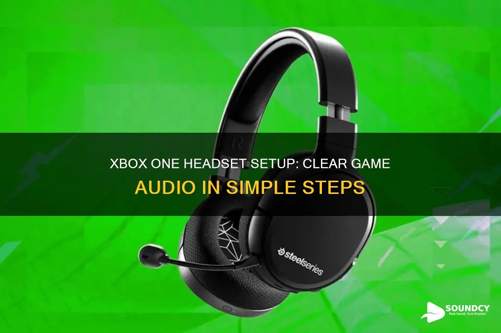 how to make game sound through headset xbox one