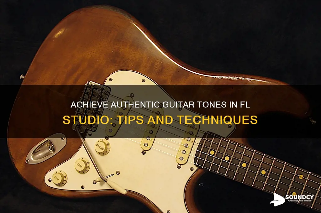 how to make guitar sound more real fl studio