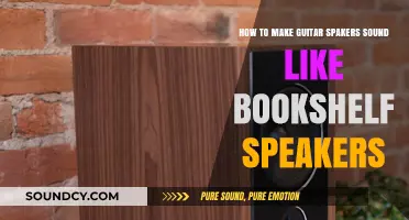 Transform Your Guitar Speakers: Achieve Bookshelf Speaker Sound Quality Easily
