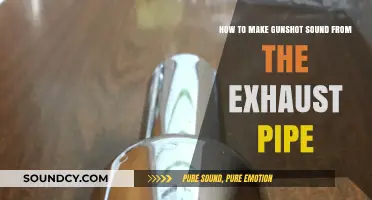 DIY Exhaust Gunshot Sound: Crafting Explosive Noise Legally and Safely