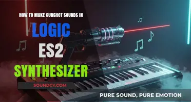 Crafting Realistic Gunshot Sounds in Logic ES2 Synthesizer