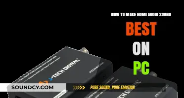 Optimize HDMI Audio: Enhance PC Sound Quality with Expert Tips