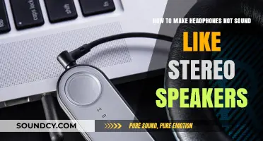 Enhance Your Headphone Audio: Tips to Avoid Stereo Speaker Sound