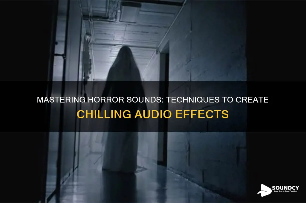 how to make horror sounds