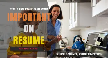 Elevate Your Resume: Transforming Household Chores into Impressive Skills