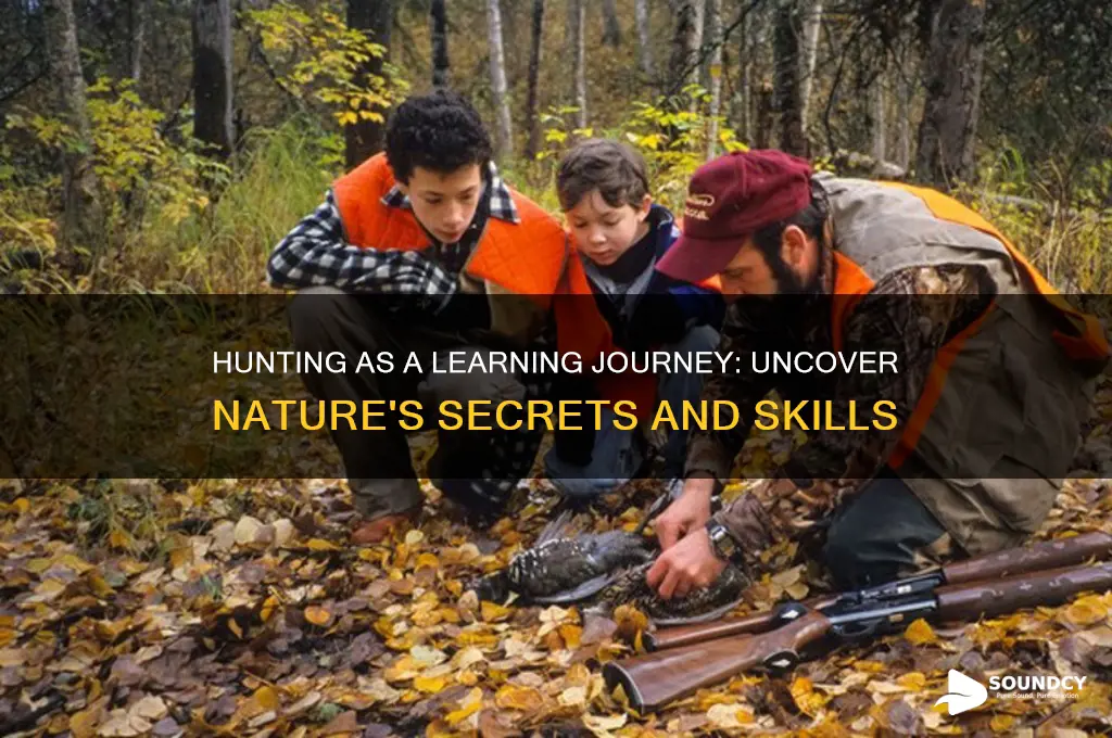 how to make hunting sound like an educational experience