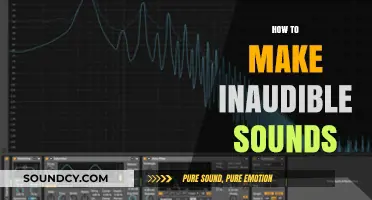 Mastering the Art of Creating Inaudible Sounds: Techniques and Tools