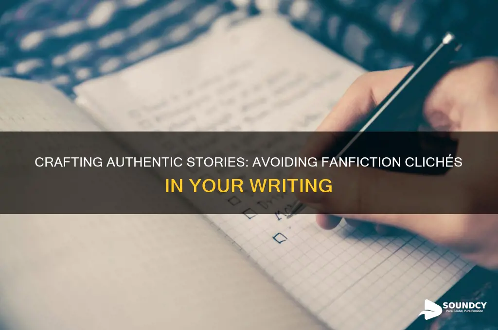 how to make it not sound like a fanfiction