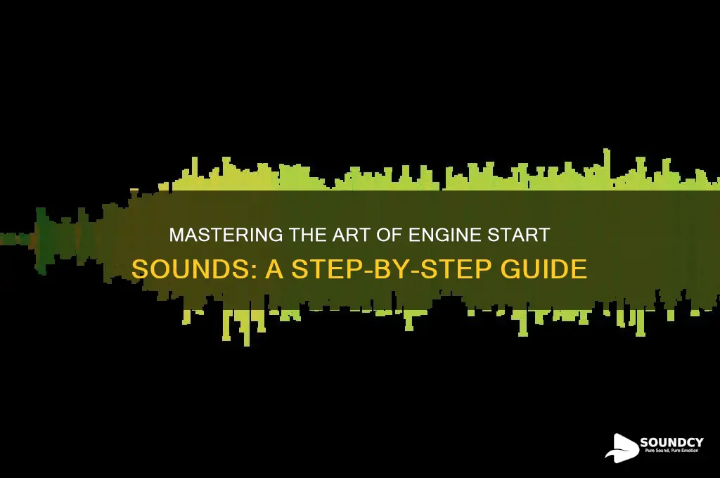 how to make it sound like an engine starts
