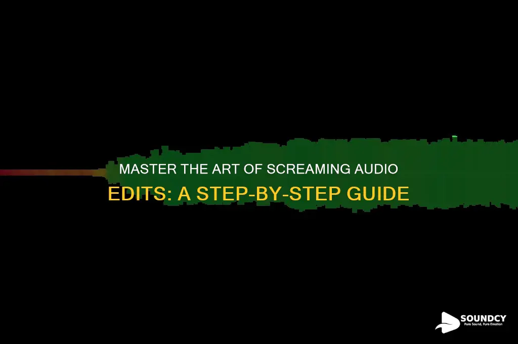 how to make it sound like ur screaming edit