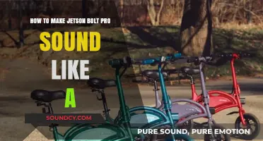 Customize Jetson Bolt Pro's Sound: A Step-by-Step Guide to Unique Audio