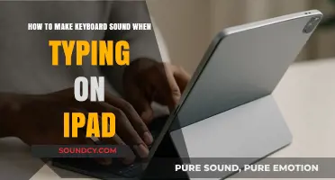 Enable Click Sounds for Typing on iPad: A Step-by-Step Guide