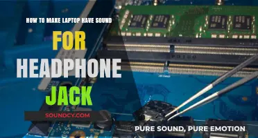 Fix Laptop Headphone Jack: Restore Audio Output in Simple Steps