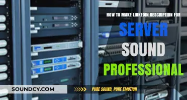 Crafting a Professional LinkedIn Server Description: Tips and Best Practices