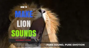 Master the Art of Roaring: How to Make Lion Sounds