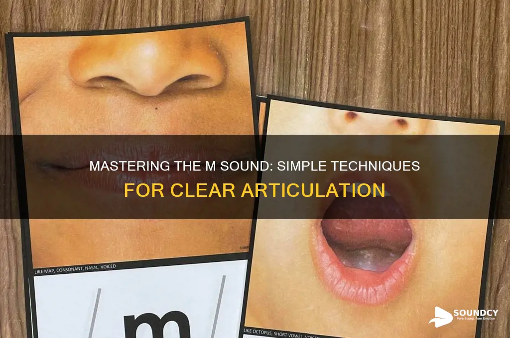 how to make m sound