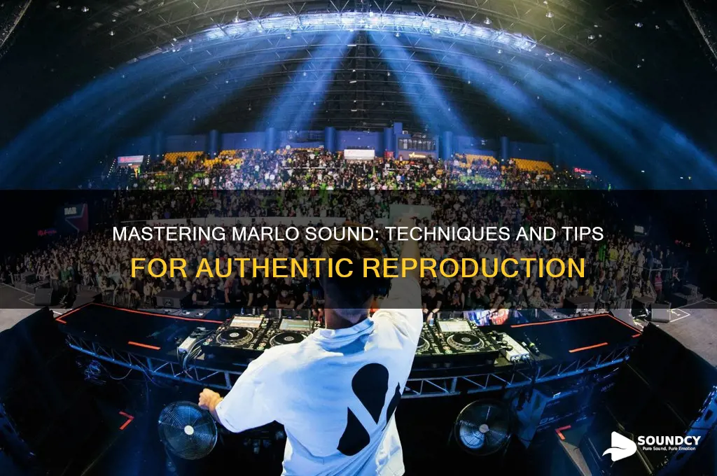 how to make marlo sound