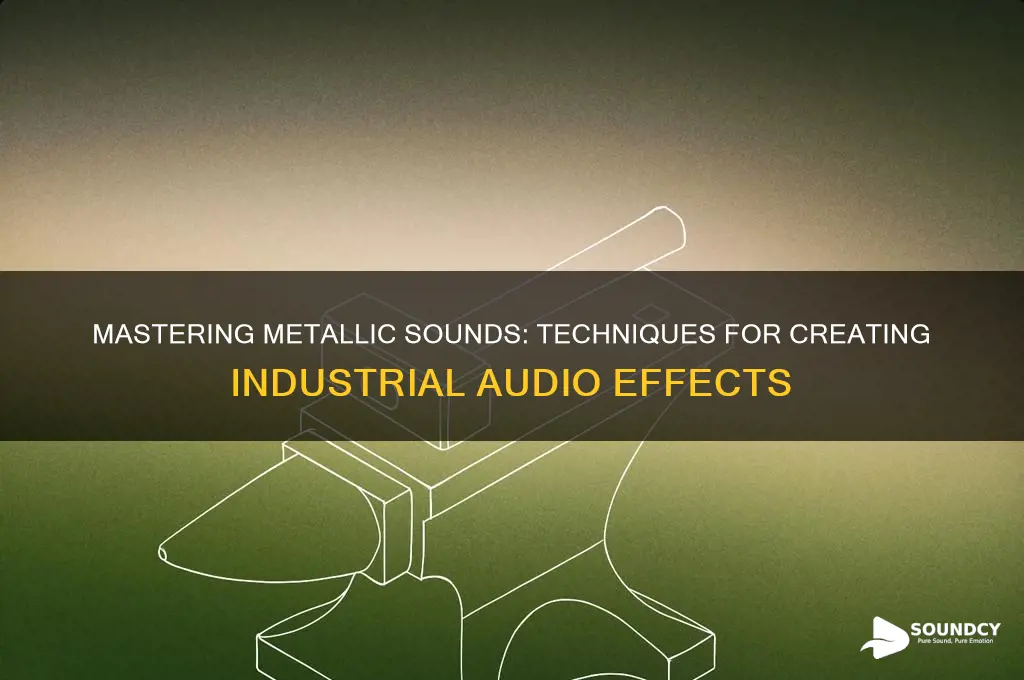 how to make metallic sounds