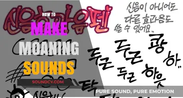 Mastering Moaning Sounds: Techniques and Tips for Expressive Vocalization