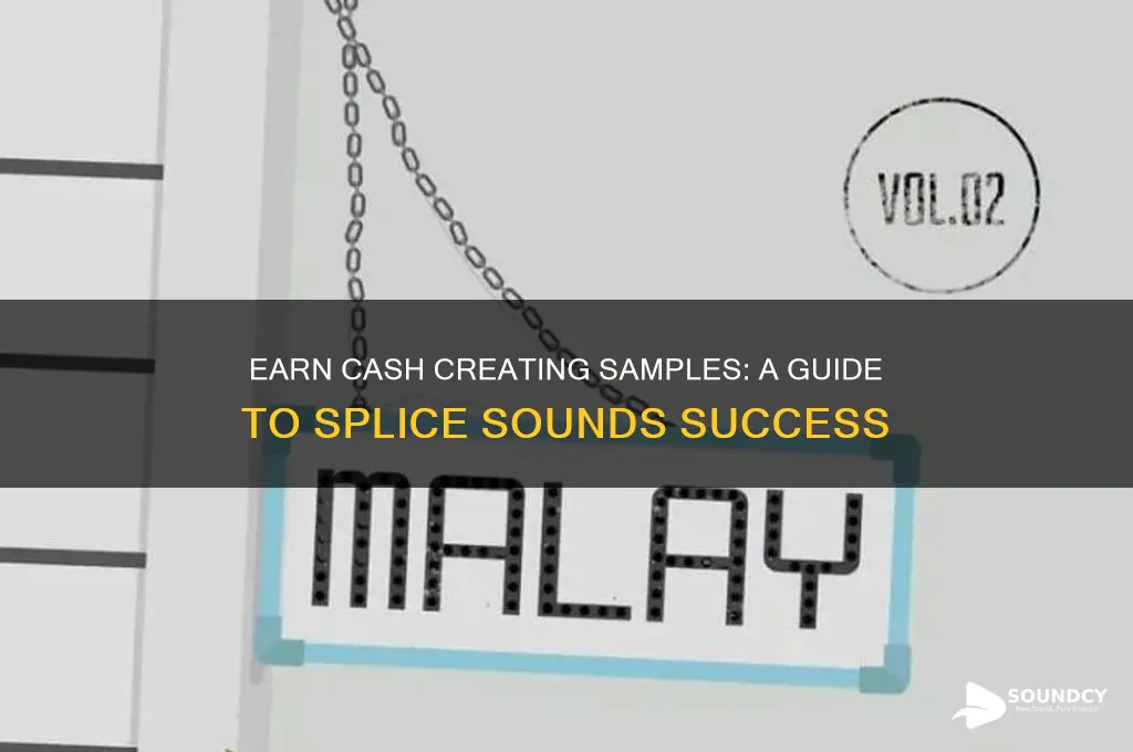 how to make money making samples for splice sounds