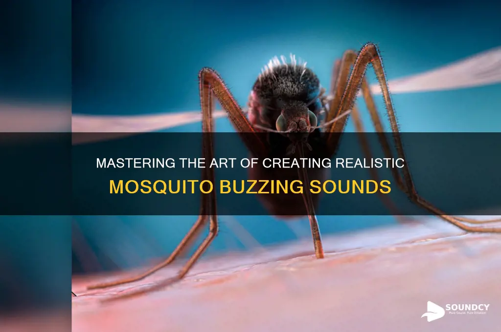 how to make mosquito sound