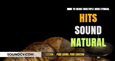 Crafting Realistic MIDI Cymbal Patterns: Techniques for Natural-Sounding Hits