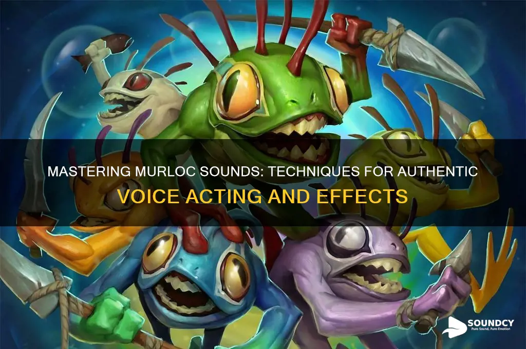 how to make murloc sound