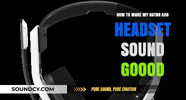 Enhance Your Astro A20 Headset Sound Quality: Simple Tips for Great Audio