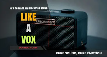Transform Your Blackstar Amp to Emulate Classic Vox Tones