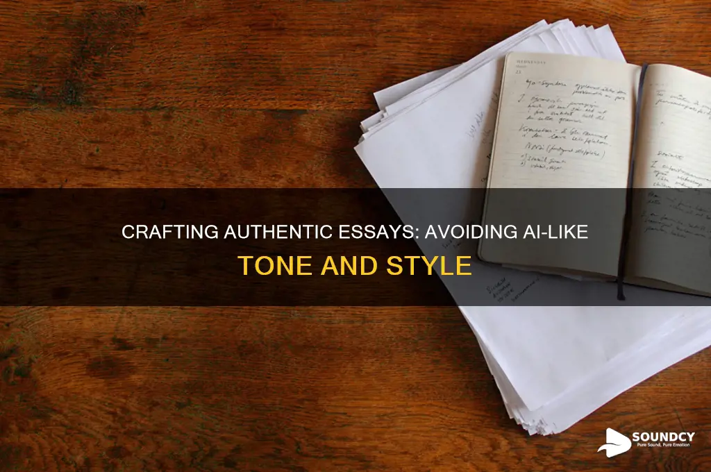 how to make my essay not sound like ai