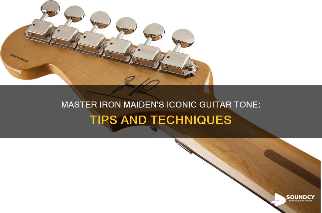 how to make my guitar sound like iron maiden