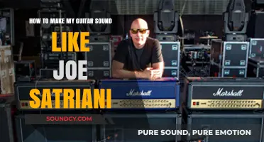 Master Joe Satriani's Signature Guitar Tone: Techniques and Gear Guide