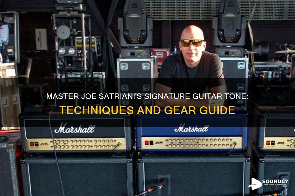 how to make my guitar sound like joe satriani