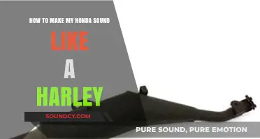 Transform Your Honda's Exhaust: Achieve That Iconic Harley Davidson Rumble
