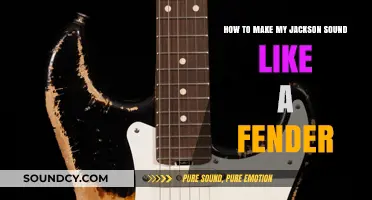 Transform Your Jackson's Tone: Tips to Achieve That Classic Fender Sound