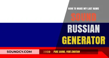 Transform Your Surname: Create a Russian-Sounding Last Name Instantly!
