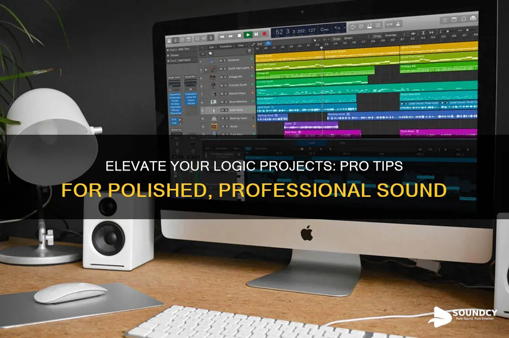 how to make my logic projects sound more professional