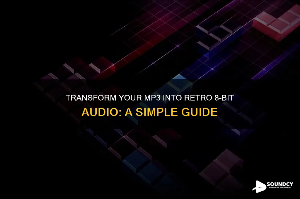 how to make my mp3 sound like an 8bit
