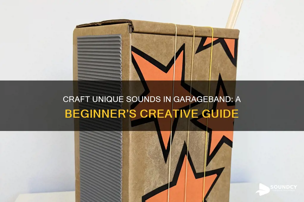 how to make my own sounds in garage band