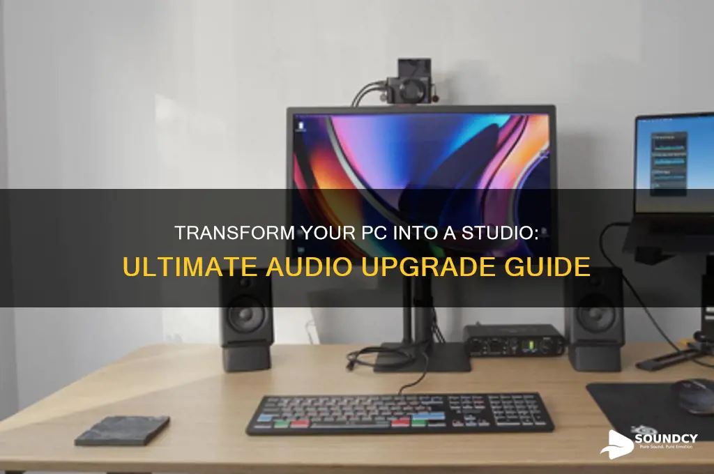 how to make my pc sound like a studio