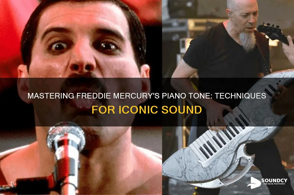 how to make my piano sound like freddie mercury