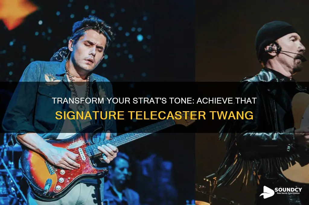 how to make my stratocaster sound like a telecaster