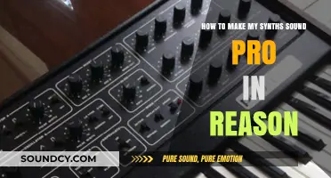 Master Pro Synth Sounds in Reason: Essential Tips and Techniques