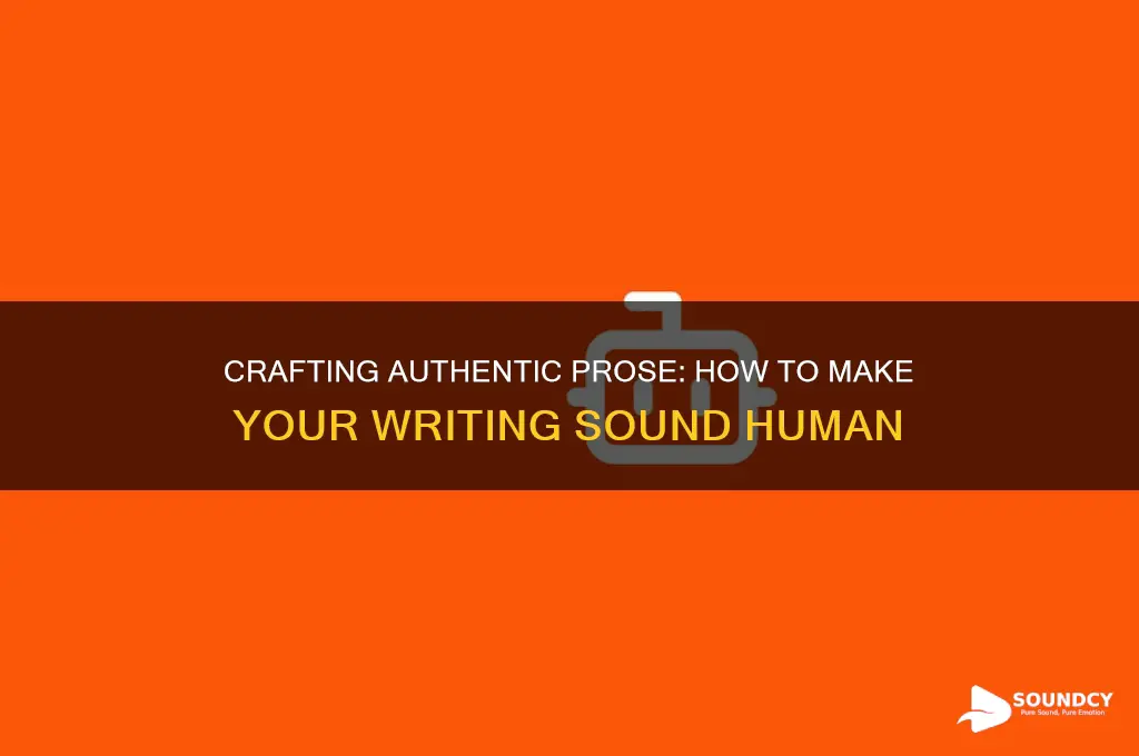 how to make my writing not sound like ai