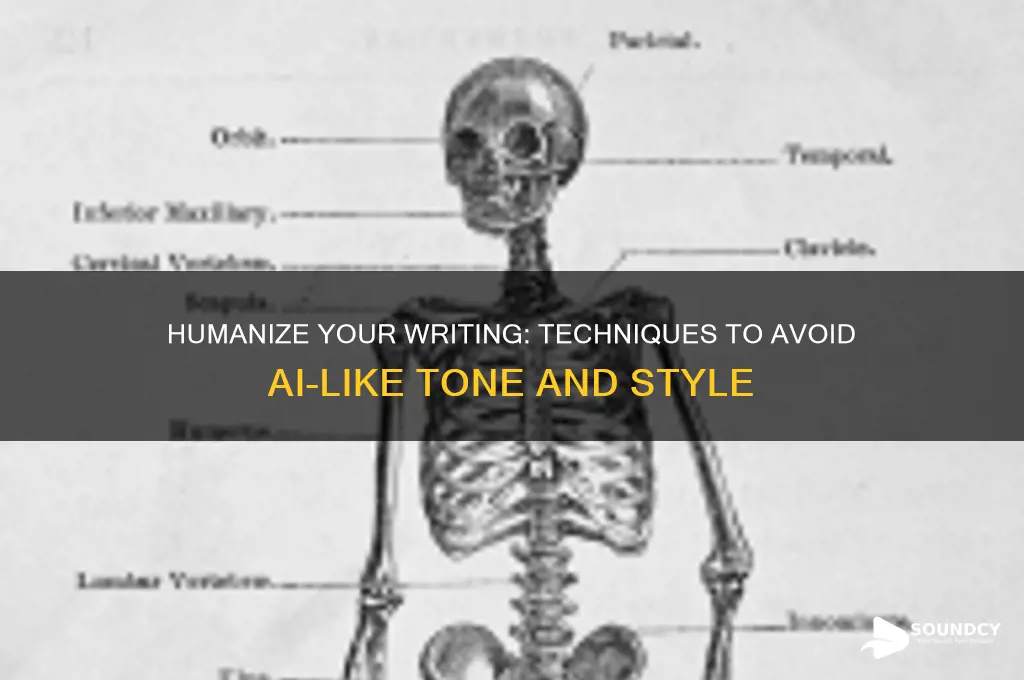how to make my writing sound less like ai