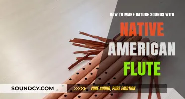 Crafting Nature's Melodies: Playing Native American Flute Sounds