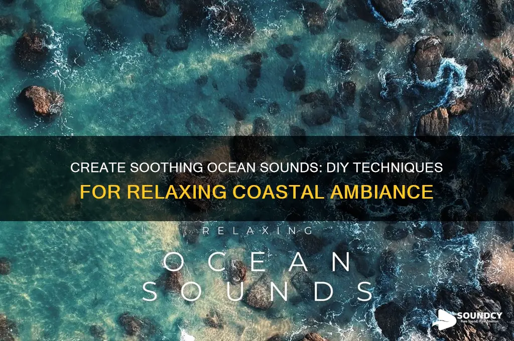 how to make ocean sounds