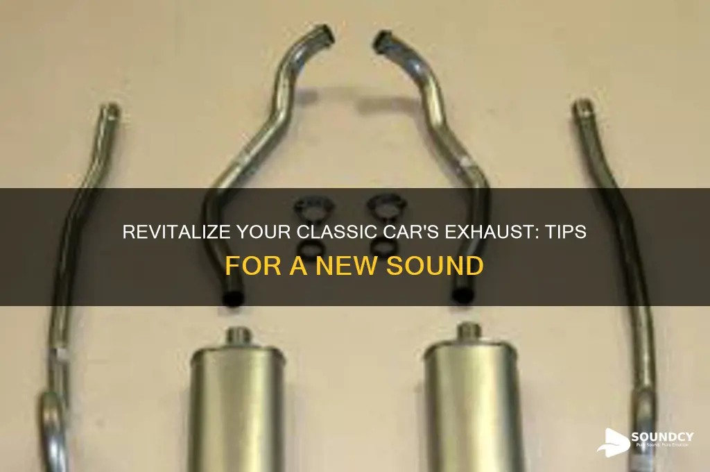 how to make old cars exuast sound new again